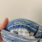 American Eagle Mom Jeans Retro Indigo Striped Blue Denim Women's Size 4 Photo 6