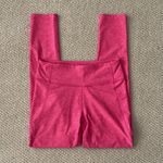 Outdoor Voices Athena Crop Top Bra Warmup Leggings Bundle Flamingo Pink Like New Photo 6