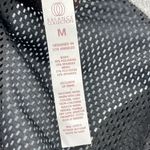 Balance Collection Athletic Top Long Sleeve Mesh Back Shirt Medium Gray Black Photo 5