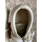Vans  Leather Low Top Sneakers Old Skool 90s Y2K Ivory VTG Skater Preppy Gen Z 6 Photo 9