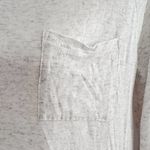 Hearts Gray Pink Sheer Panel High Low Long Sleeve Top L Size L Photo 5