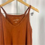 Universal Threads Universal Thread Medium Burnt Orange Rust Earthy Tank Sleeveless Shirt Dress Photo 5