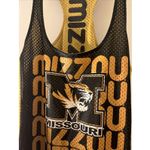 Mizzou Missouri Tigers Mesh Jersy Top Multicolor Womens Size Unknown Photo 2