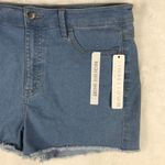 Tinseltown  Light Blue Soft Denim Cut-off Jean Shorts NWT 15/32 Photo 1