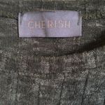 Cherish  grey top size small Photo 1