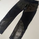 Zella NWT Small Z By High Waist Midi Leggings W Foil Detail Photo 2