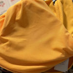 Aerie AE  Crossover Keyhole Halter Bikini Top Orange Bright Swimsuit Large Photo 3