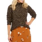 Kensie WoolâBlend TwistedâBoucleâSweaterâSize Small in Brown Pullover Style Photo 10