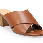 LC Lauren Conrad Sodapop Women's Block Heel Slide Sandals Size 10 Photo 1