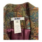 Anthropologie Acorn Open Jacket size 6• Paisley Tapestry Jacket. Orange Photo 6