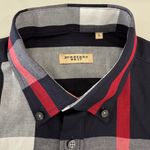 Burberry  Women’s Check Print Button Down Photo 3