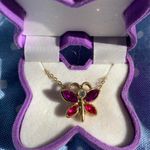 Butterfly Necklace In Butterfly Case Photo 0