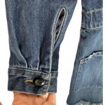 Lucky Brand Workwear Valeport Denim Trucker Drawstring Dress XS Photo 13