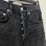 AGOLDE Riley High Rise Straight Crop in Black Pepper, Size 23, NWT Photo 6