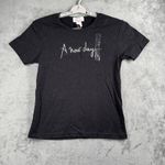 Celine Dion Shirt A New Day Vegas Concert Tee Y2K Bling Glitter Diva Pop Star Black Size XL Photo 1