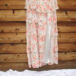 Mac Duggal  55810 Womens Floral Ruffle One Shoulder Gown Dress Photo 7