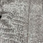 Frye  Women's Open Front Knit Cotton/Wool Blend Cardigan Pale Mauve Small Photo 1