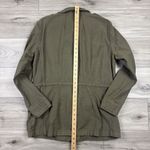 Free People  Not Your Brothers Surplus‎ Jacket Green Full Zip Cargo Utility Sz S Photo 6