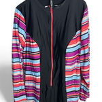 Torrid Wireless Long Sleeve Rashguard One Piece Swimsuit W1889 Plus Size 5X Photo 0