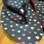 Kate Spade ‎ Flip Flop Womens Size 8M Blue Foam Slip on Wedge Thong Malta Pink Photo 1