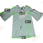 Agnes & Dora NWT Tassel Cover Up Green XL Sustainable Resortwear Vacay Coastal Photo 5