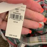 Aerie  NWT romper sleepwear flannel plaid pockets woman size MEDIUM Photo 7