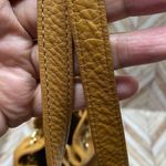 Michael Kors Jet Set Chain LG Marigold Yellow Leather Shoulder Tote Bag Photo 9