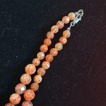 Rust Color Carnelian Beaded Necklace Photo 4