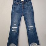 Madewell Cali Demi-Boot Jeans in Bronson Wash: Button-Front Edition Photo 3