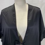 Victoria's Secret Victoria’s Secret Kimono LOVE Robe Black One Size Photo 4