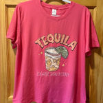 Source Unknown Tequila is cheaper than therapy Tee women’s L Photo 0