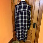 Elan  oversized ruffled flannel shirt Photo 10