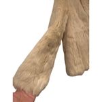 Boutique Vintage Wimans Rabbit Fur Short Beige Jacket Small Photo 4