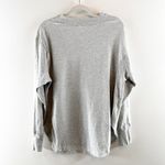 Aerie Let's Stretch Long Sleeve Boyfriend Tee Shirt Gray Small Photo 3