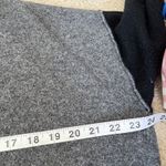 Vince  Colorblock Preppy Sweater L Classic Gray Navy Minimalist Academic Business Photo 5