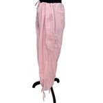 superdown Pink Cargo Pant XL Baggy Slouchy Drawstring Streetwear Revolve $78 NEW Photo 6