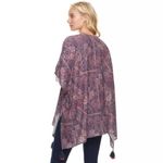 Mason & Belle Womens Open Front Kimono Size M Tassels Hippie Aztec Southwestern Photo 1