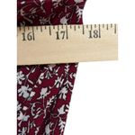 Kaileigh NWT StitchFix Rica Knit Crop Jumpsuit Women Large Maroon Red Floral Photo 9