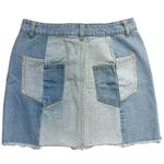 Chelsea and Violet Denim Patchwork Mini Skirt 25 Photo 7