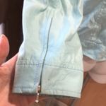Moschino  Aeffe light blue full zip silk jacket Photo 6