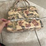 RARE Osprey LONDON By Graeme Ellisdon FLORAL Leather HANDBAG VINTGE retro EUC Photo 6