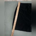 Athleta  Black Trekkie North Skort Skirt Size 8 Zip Pockets Photo 3