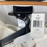 Buffalo David Bitton Buffalo Ivory Peasant Waterfall Short Sleeve Blouse Top NEW L Photo 4