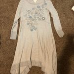 Sundance  Long-Sleeve Asymetric Embroidery Dress Photo 0