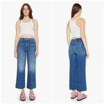 💕MOTHER SUPERIOR💕 The Maven Wide Hem Ankle Jeans ~ Rags To Riches 31 NWOT Blue Photo 1