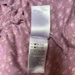 Lucky Brand Lilac Cropped Floral Babydoll Crochet Peplum Top Boho Y2K Size Large Photo 7