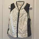 prAna  White Polar Breeze Quilted Vest size small Photo 0