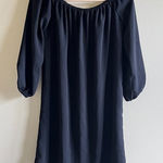 Aritzia Wilfred Duree Off The Shoulder Dress Black Womens Size XS Flowy Photo 0