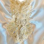 Victoria's Secret VICTORIA’S SECRET Vintage Gold Label Sexy Silky Lace Nightgown Size L Photo 9