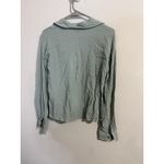 Coco + Carmen NWT  Women's Linen Blend Light Blue Blouse Size XS Photo 3